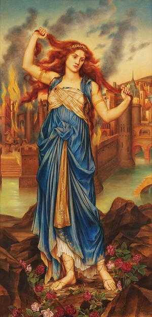 Cassandra de Evelyn de Morgan